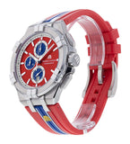 Maurice Lacroix Aikon Beach Volley Vikings Limited Edition Red Dial Red Rubber Strap Watch for Men - AI1018-SS001-530-6 Authentic Buy Shop Now