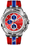 Maurice Lacroix Aikon Beach Volley Vikings Limited Edition Red Dial Red Rubber Strap Watch for Men - AI1018-SS001-530-6 Authentic Buy Shop Now