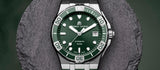 Maurice Lacroix Aikon Venturer Green Dial Green Rubber Strap Watch for Men - AI6057-SSL50-630-5 Authentic Buy Shop Now