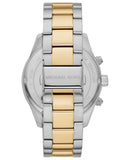 Michael Kors Layton Chronograph Blue Dial Two Tone Steel Strap Watch For Men - MK8825 Authentic Buy Shop Now