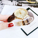 Michael Kors Jaycie Three Hand Gold Dial Brown Leather Strap Watch for Women - MK2862 Authentic Buy Shop Now