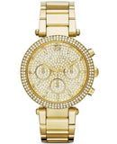 Michael Kors Parker Gold Dial Gold Steel Strap Watch for Women - MK5856 Authentic Buy Shop Now