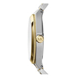 Michael Kors Channing Blue Dial Two Tone Steel Strap Watch For Women - MK5893 Authentic Buy Shop Now
