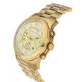 Michael Kors Runway Gold Dial Gold Steel Strap Watch for Men - MK8077 Authentic Buy Shop Now