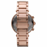 Michael Kors Parker Purple Dial Rose Gold Steel Strap Watch for Women - MK6169 Authentic Buy Shop Now