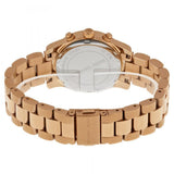 Michael Kors Runway Chronograph Rose Gold Dial Rose Gold Steel Strap Watch for Women - MK5430 Authentic Buy Shop Now