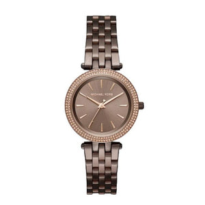 Michael Kors Darci Quartz Brown Dial Brown Steel Strap Watch For Women - MK3553 Authentic Buy Shop Now