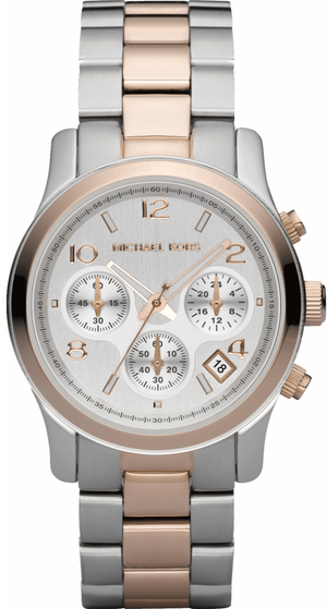 Michael Kors Runway Silver Dial Two Tone Steel Strap Watch for Women - MK5315 Authentic Buy Shop Now