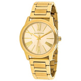 Michael Kors Hartman Quartz Gold Dial Gold Steel Strap Watch For Women - MK3490 Authentic Buy Shop Now