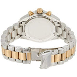 Michael Kors Bradshaw Chronograph Silver Dial Two Tone Steel Strap Watch For Women - MK5912 Authentic Buy Shop Now