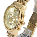 Michael Kors Lexington Gold Dial Gold Steel Strap Watch for Men - MK8281 Authentic Buy Shop Now