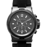 Michael Kors Dylan Black Dial Black Rubber Strap Watch for Men - MK8152 Authentic Buy Shop Now