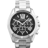 Michael Kors Bradshaw Black Dial Silver Steel Strap Watch for Men - MK5705 Authentic Buy Shop Now