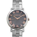 Michael Kors Norie Grey Dial Silver Stainless Steel Strap Watch for Women - MK3559 Authentic Buy Shop Now