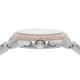 Michael Kors Camille Multifunction White Dial Two Tone Steel Strap Watch For Women - MK6846 Authentic Buy Shop Now
