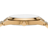 Michael Kors Channing Quartz Gold Dial Gold Steel Strap Watch For Women - MK6623 Authentic Buy Shop Now