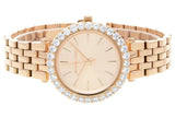 Michael Kors Darci Quartz Rose Gold Dial Rose Gold Steel Strap Watch For Women - MK4514 Authentic Buy Shop Now