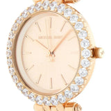 Michael Kors Darci Quartz Rose Gold Dial Rose Gold Steel Strap Watch For Women - MK4514 Authentic Buy Shop Now