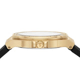 Michael Kors Mini Lennox Quartz Black Dial Black Silicone Strap Watch For Women - MK7281 Authentic Buy Shop Now