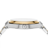 Michael Kors Lennox Three-Hand White Dial Two Tone Steel Strap Watch for Women - MK7464 Authentic Buy Shop Now
