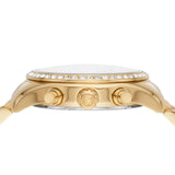 Michael Kors Lexington Mother of Pearl White Dial Gold Steel Strap Watch For Women - MK7241 Authentic Buy Shop Now