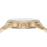 Michael Kors Ritz Pave Crystals Gold Dial Gold Steel Strap Watch for Women - MK6862 Authentic Buy Shop Now