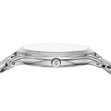 Michael Kors Runway Three-Hand Silver Dial Silver Steel Strap Watch for Women - MK7474 Authentic Buy Shop Now