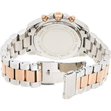 Michael Kors Bradshaw Blue Dial Two Tone Steel Strap Watch for Women - MK5606 Authentic Buy Shop Now