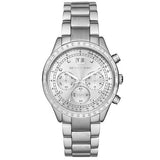 Michael Kors Brinkley Diamonds Silver Dial Silver Steel Strap Watch for Women - MK6186 Authentic Buy Shop Now