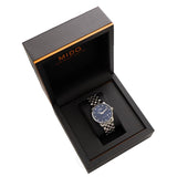 Mido Baroncelli II Automatic Blue Dial Silver Steel Strap Watch For Men - M8600.4.15.1 Authentic Buy Shop Now