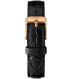Daniel Wellington Classic Petite Reading Black Dial Black Leather Strap Watch For Women - DW00100167 Authentic Buy Shop Now