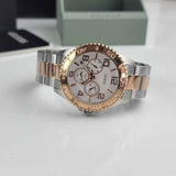 Guess BFF Multifunction Silver Dial Two Tone Steel Strap Watch for Women - W0231L5 Authentic Buy Shop Now