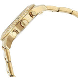 Guess Confetti Diamonds Gold Dial Gold Steel Strap Watch for Women - W0774L2 Authentic Buy Shop Now