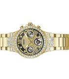 Guess Moonlight Diamonds Gold Dial Gold Steel Strap Watch for Women - GW0320L5 Authentic Buy Shop Now