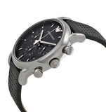 Emporio Armani Luigi Chronograph Quartz Grey Dial Grey Leather Strap Watch For Men - AR1735 Authentic Buy Shop Now