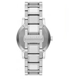 Burberry The City Chronograph Silver Dial Silver Steel Strap Watch for Men - BU9350 Authentic Buy Shop Now