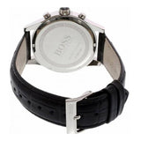 Hugo Boss Jet Black Dial Black Leather Strap Watch for Men - 1513279 Authentic Buy Shop Now