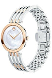 Movado Esperanza Mother of Pearl Dial Two Tone Steel Strap Watch For Women - 0607114 Authentic Buy Shop Now