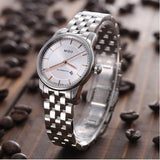 Mido Baroncelli III Automatic Silver Dial Silver Steel Strap Watch For Women - M7600.4.10.1 Authentic Buy Shop Now