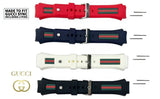 Gucci Sync XXL White Dial White Rubber Strap Watch For Men - YA137102 Authentic Buy Shop Now