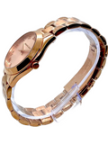Michael Kors Mini Slim Runway Rose Gold Dial Rose Gold Steel Strap Watch For Women - MK3457 Authentic Buy Shop Now