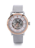 Maserati Epoca Automatic White Dial Silver Mesh Bracelet Watch For Men - R8823118001 Authentic Buy Shop Now
