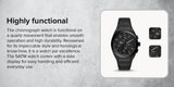 Fossil Everett Chronograph Black Dial Black Steel Strap Watch for Men - FS5797 Authentic Buy Shop Now