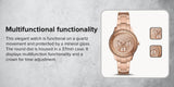 Fossil Stella Sport Multifunction Rose Gold Dial Rose Gold Steel Strap Watch for Women - ES5106 Authentic Buy Shop Now