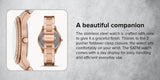 Fossil Stella Sport Multifunction Rose Gold Dial Rose Gold Steel Strap Watch for Women - ES5106 Authentic Buy Shop Now
