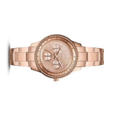 Fossil Stella Sport Multifunction Rose Gold Dial Rose Gold Steel Strap Watch for Women - ES5106 Authentic Buy Shop Now