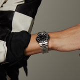 Citizen Tsuyosa Automatic Black Dial Silver Steel Strap Watch For Men - NJ0150-56E Authentic Buy Shop Now