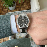 Citizen Tsuyosa Automatic Black Dial Silver Steel Strap Watch For Men - NJ0150-81E Authentic Buy Shop Now