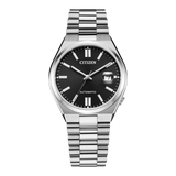 Citizen Tsuyosa Automatic Black Dial Silver Steel Strap Watch For Men - NJ0150-81E Authentic Buy Shop Now