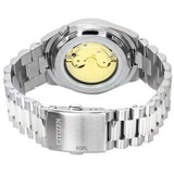 Citizen Tsuyosa Automatic Yellow Dial Silver Steel Strap Watch for Men - NJ0150-81Z Authentic Buy Shop Now